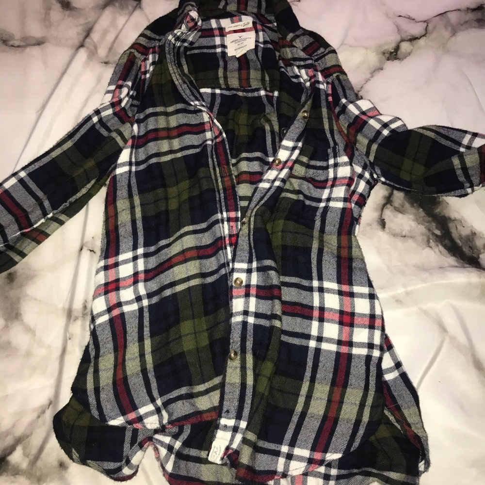 American Eagle boyfriend flannel